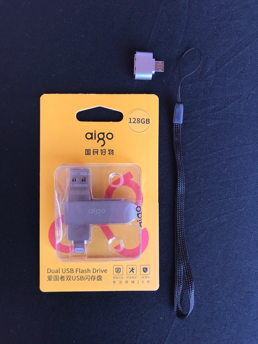 Memoria Flash Usb 3.0 128gb Para iPhone Aigo - Imagen 6