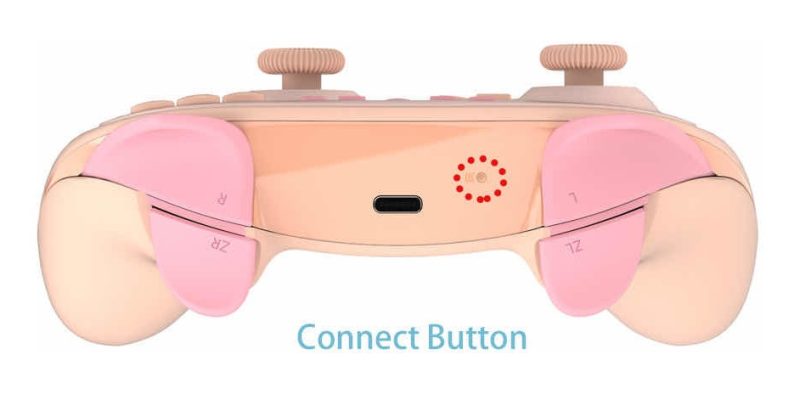 Control Bluetooth Naranja para Nintendo Switch/Switch OLED IINE Gatito - Imagen 8