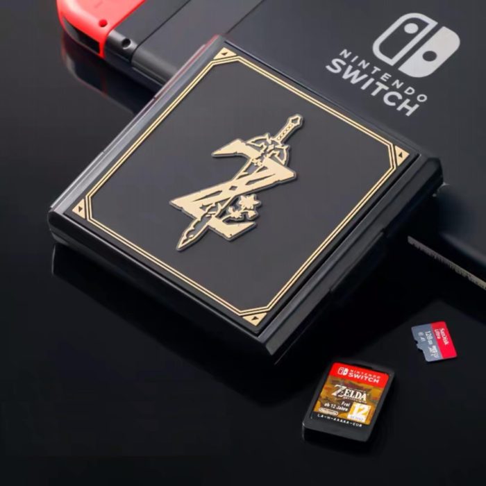 Estuche Protector Zelda para Nintendo Switch con Capacidad para 12 Juegos