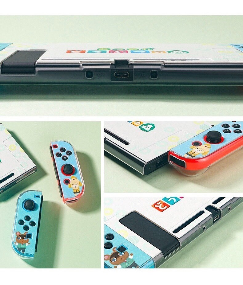 Carcasa Protectora Nintendo Switch-pikachu Y Manzanas - Imagen 4