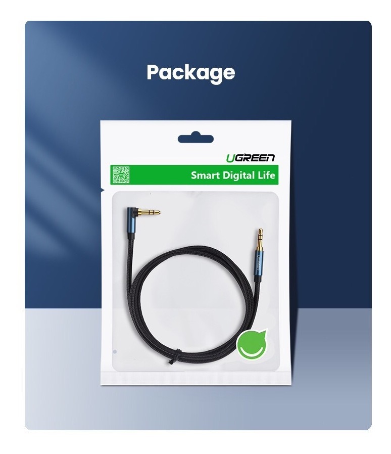 Cable Auxiliar 3.5mm 1 Metro Macho-macho Ugreen - Imagen 9