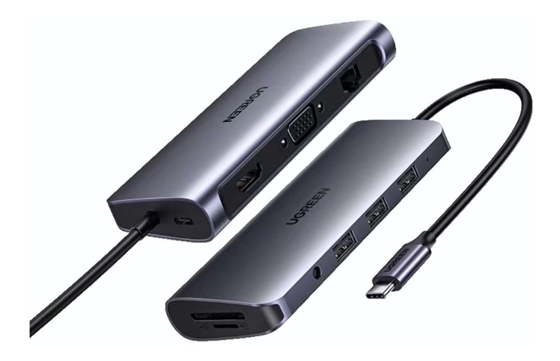 Adaptador Usb C Ugreen 10 En 1 Para Apple Macbook Y Pc