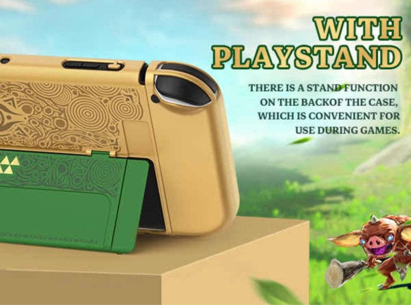 Carcasa Protectora Nintendo Switch OLED Zelda