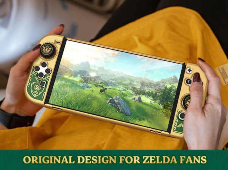 Carcasa Protectora Nintendo Switch OLED Zelda
