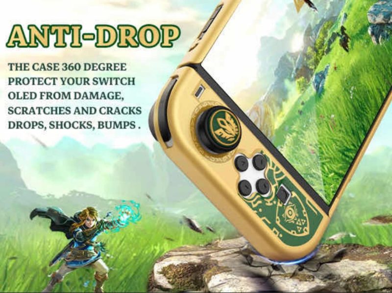 Carcasa Protectora Nintendo Switch OLED Zelda