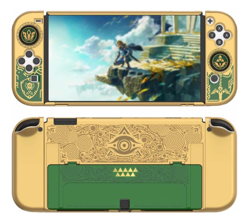 Carcasa Protectora IINE Zelda para Nintendo Switch OLED