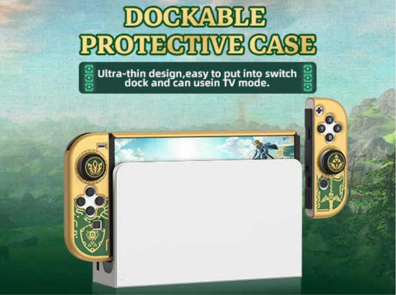 Carcasa Protectora Nintendo Switch OLED Zelda