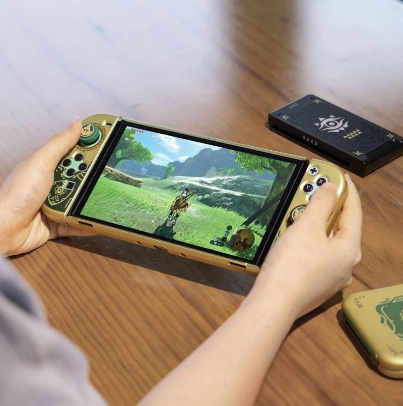 Carcasa Protectora Nintendo Switch OLED Zelda