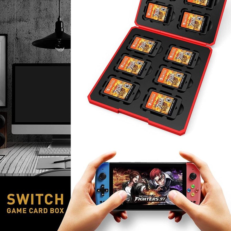 Estuche Protector Mario Bros para Nintendo Switch con Capacidad para 12 Juegos - Imagen 5