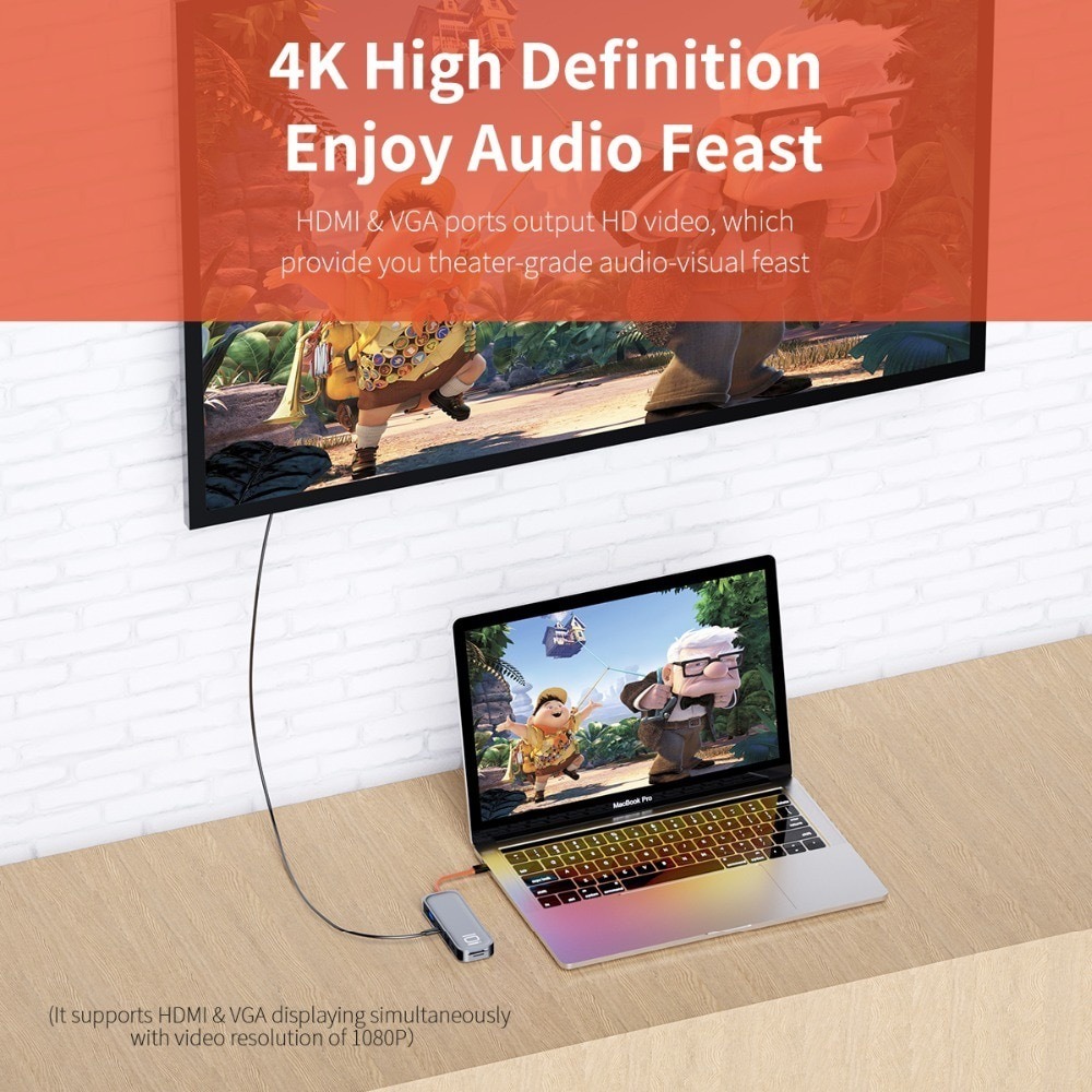 Hub Usb-c 10 En 1 Rock Powerexpand - Imagen 4
