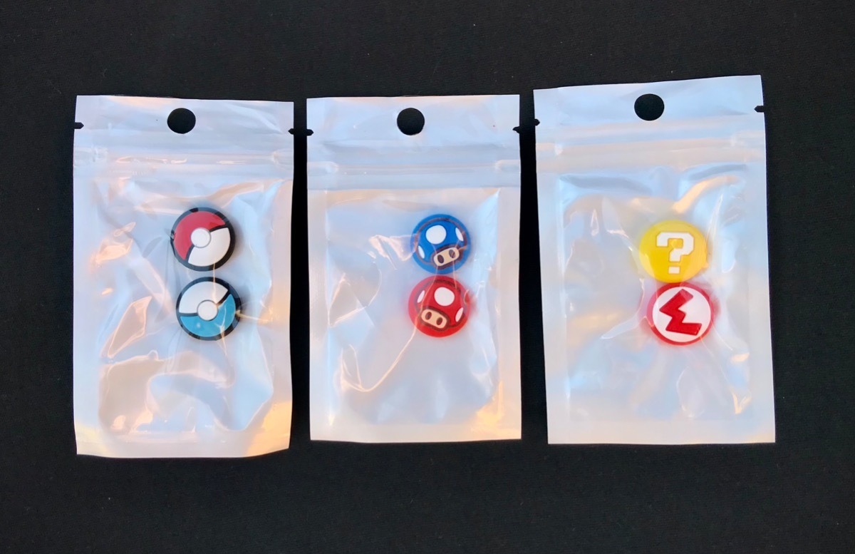 Cubre Sticks Nintendo Switch 3 Pares Surtido Mario Y Pokémon - Imagen 9