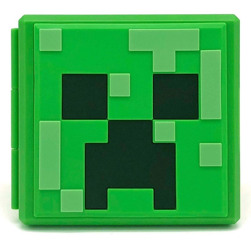 Caja Porta Juegos Nintendo Switch Minecraft Para 12 Juegos