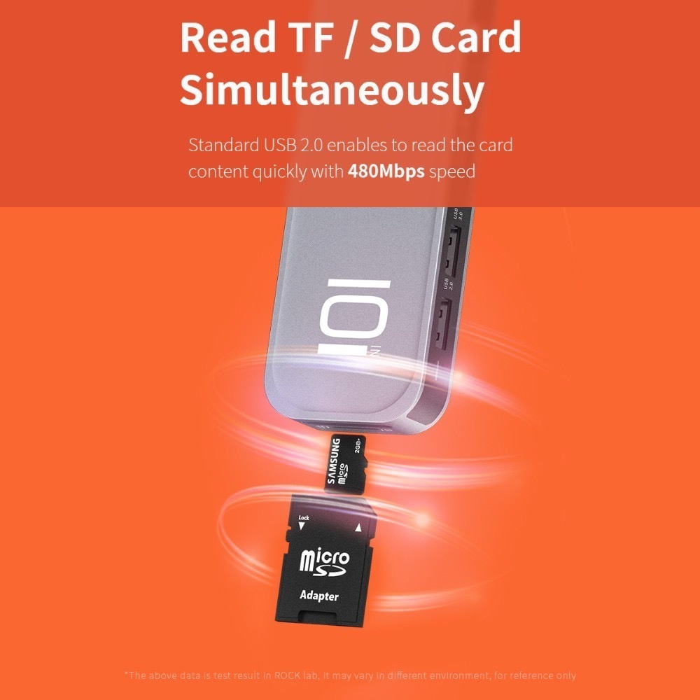Hub Usb-c 10 En 1 Rock Powerexpand - Imagen 5