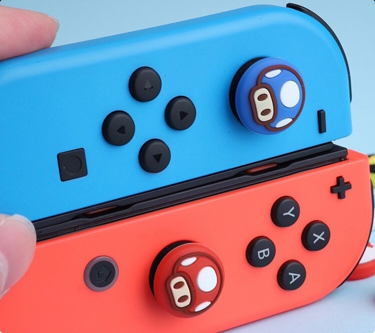 Cubre Sticks Nintendo Switch 3 Pares Surtido Mario Y Pokémon - Imagen 4