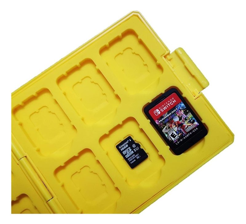 Caja Portajuegos Nintendo Switch Pikachu Para 12 Juegos - Imagen 4