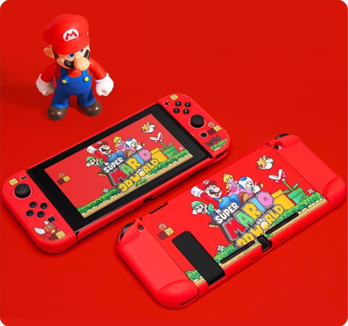 Carcasa Protectora Nintendo Switch Super Mario 3d World