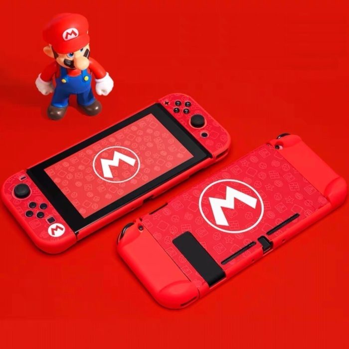 Carcasa Protectora Mario Bros para Switch