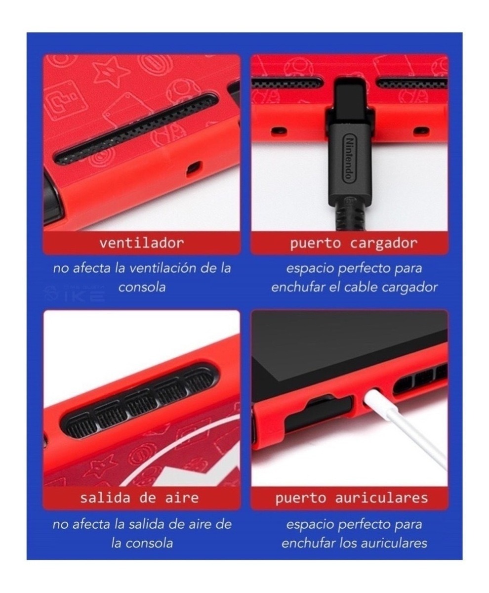 Carcasa Protectora Nintendo Switch Pikachu Pokémon - Imagen 5