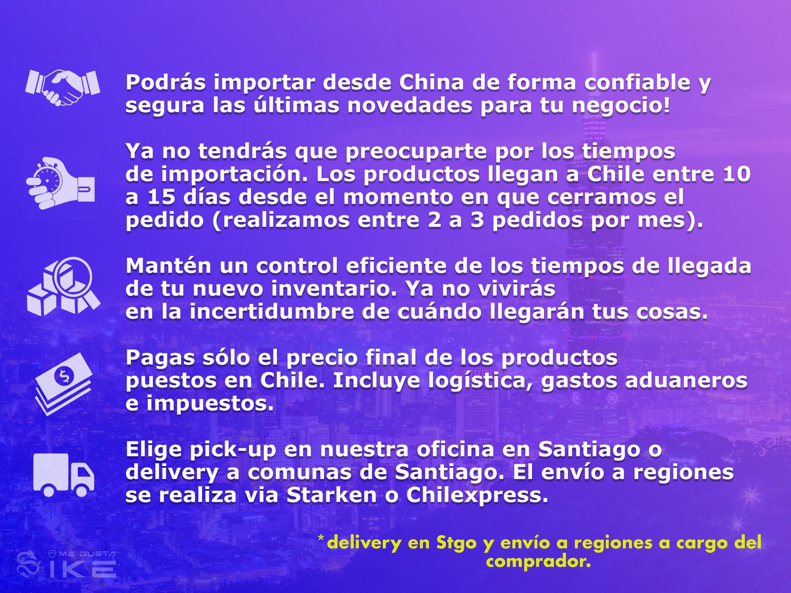 importa desde china