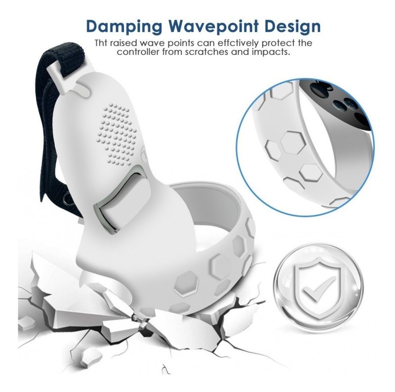 Funda para Mandos Blanca + Soporte para Oculus Quest 2 - Imagen 4