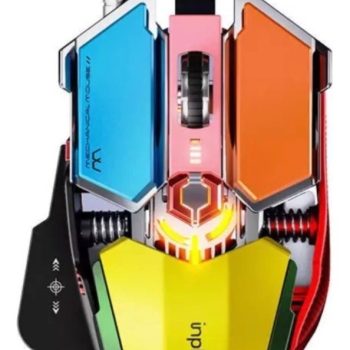 Mouse Gamer Monster Regulable Pg6 5000dpi Multicolor Rgb