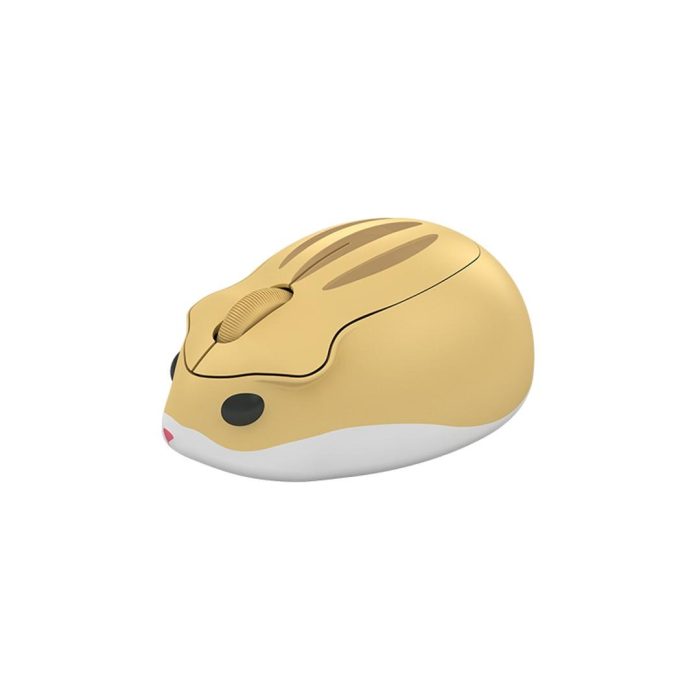 Mouse Inalámbrico Hamster Akko 2.4 Ghz – Amarillo