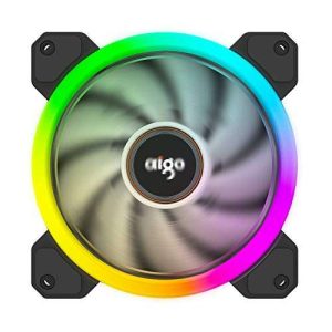 Ventilador RGB Aigo. La imagen representa a la categoría Accesorios RGB para PC Gaming de ME GUSTA IKE.