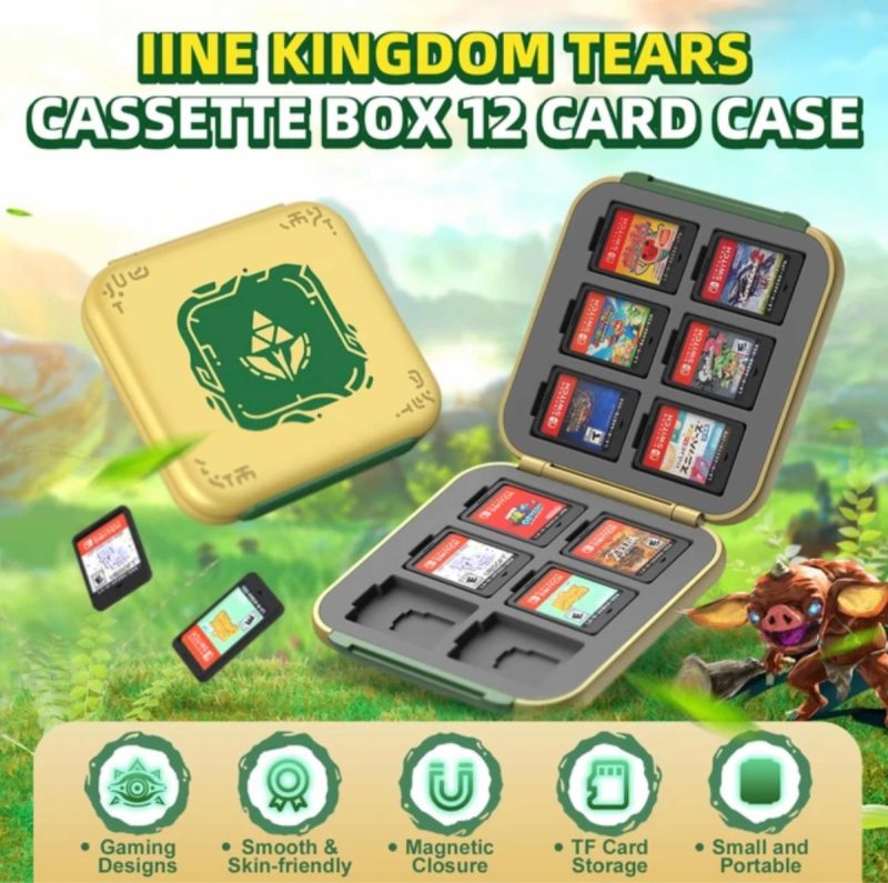 Estuche Protector IINE Zelda TOK para Juegos de Nintendo Switch