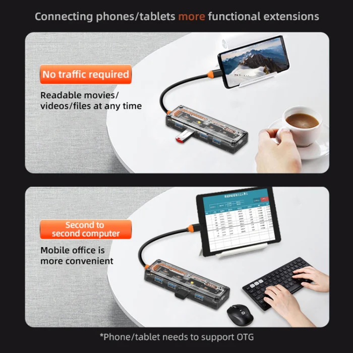 HUB USB Tipo-C Multi Función