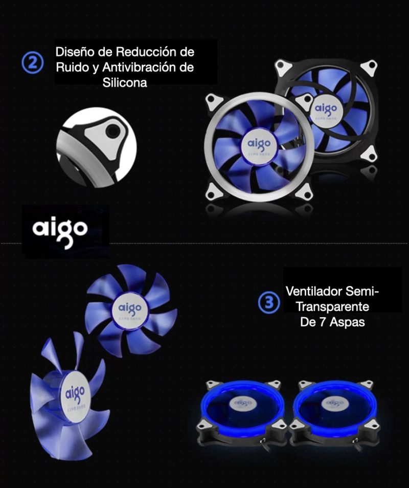 diseño aurora azul