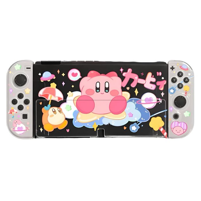 Carcasa Protectora Kirby Estelar para Nintendo Switch OLED