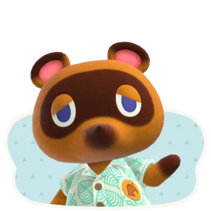 Tom Nook, icono de accesorios Animal Crossing para Nintendo Switch en megusta ike