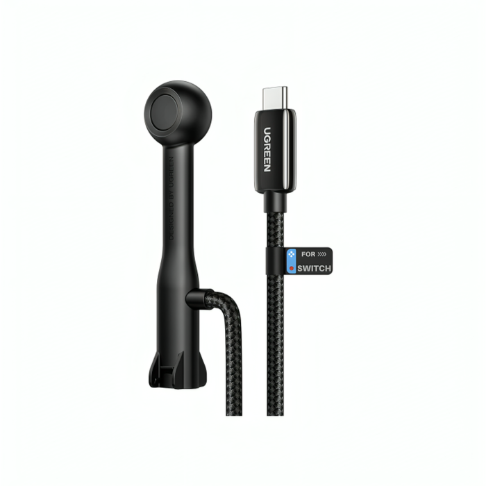 Cable Extensor USB-C para Nintendo Switch Ugreen 1m 10Gbps 60W – Carga Rápida, Sincronización y Prevención de Sobrecalentamiento