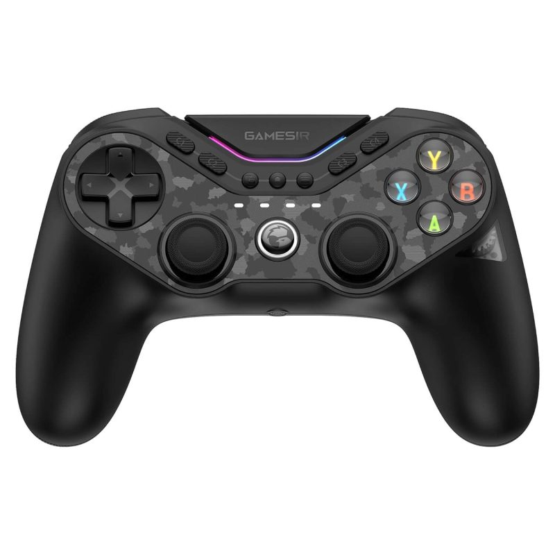 Control GameSir Tarantula Pro con diseño ergonómico y botones mapeables para una experiencia gaming inmersiva.
