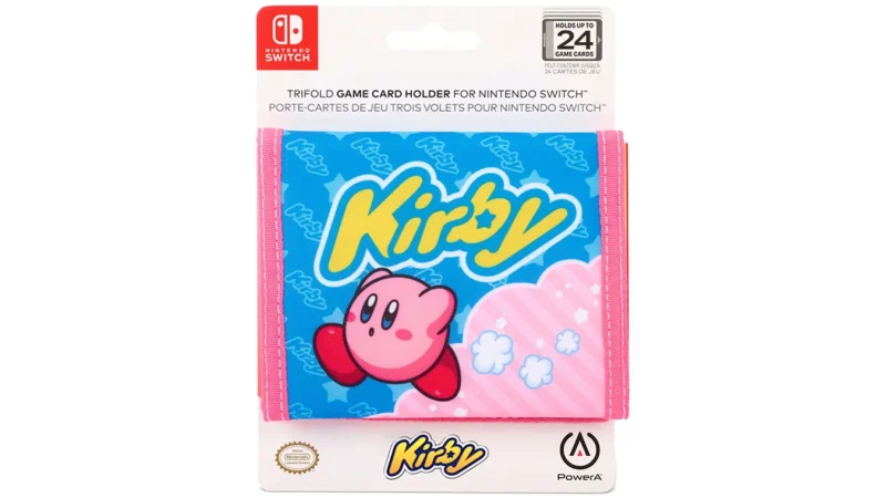 Estuche Nintendo Switch Kirby - Plegable 24 Juegos, Original Empaque
